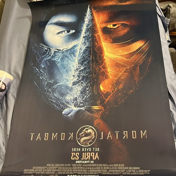 Mortal Kombat MK 27 x 40 DS Theatrical movie poster Double Sided Think u know it - Picture 2 of 12
